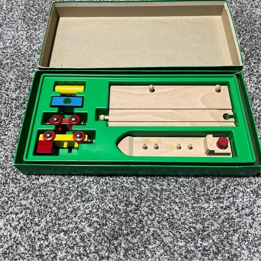 BRIO Sea Transport 31405/28 Wooden Sweden 1980’s In Box Rare Vintage